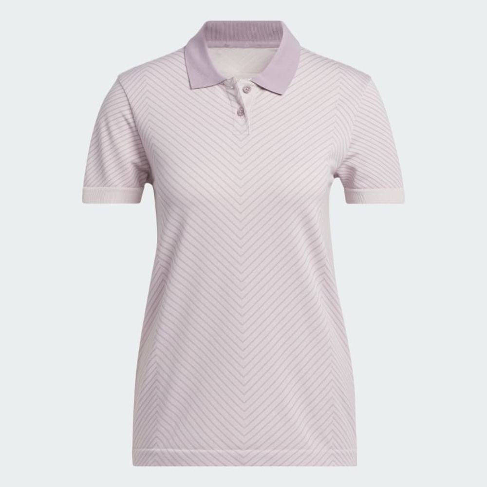 adidas
Womens Ultimate365 Tour PRIMEKNIT Polo Putty Mauve - SS24 - Picture 3 of 10